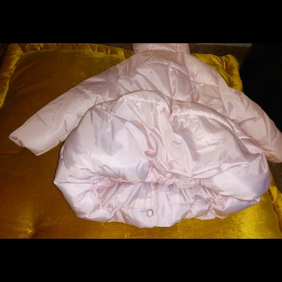 6-9 month Pink Puff Jacket - Picture 3 of 3